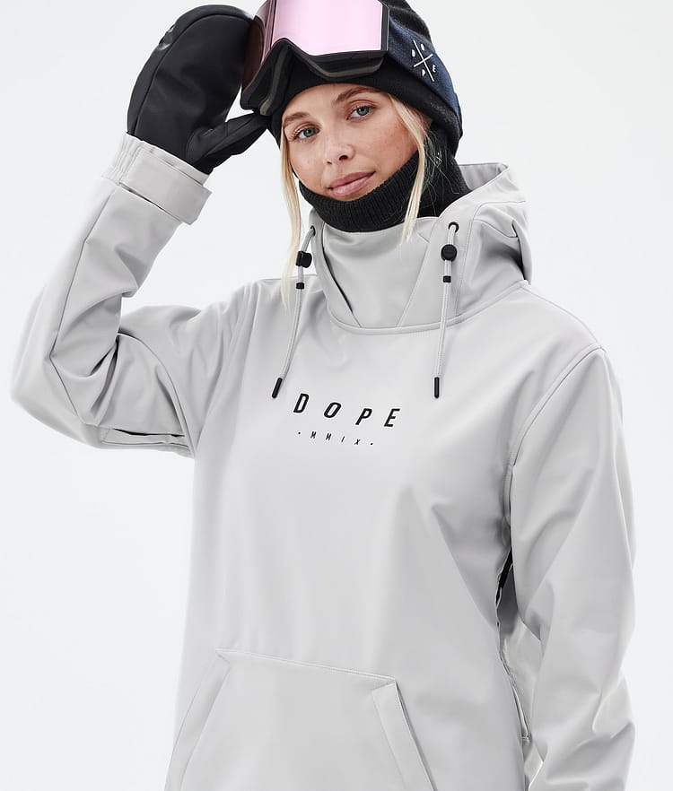 Dope Yeti W Skijacke Damen Aphex Light Grey