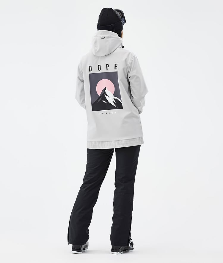 Dope Yeti W Skijacke Damen Aphex Light Grey