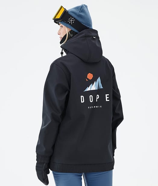 Dope Yeti W Snowboardjacke Damen Black