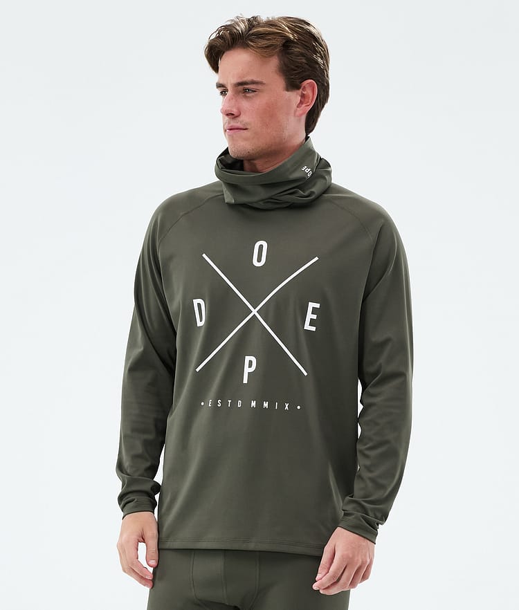 Dope Snuggle Funktionsshirt Herren 2X-Up Olive Green, Bild 1 von 7