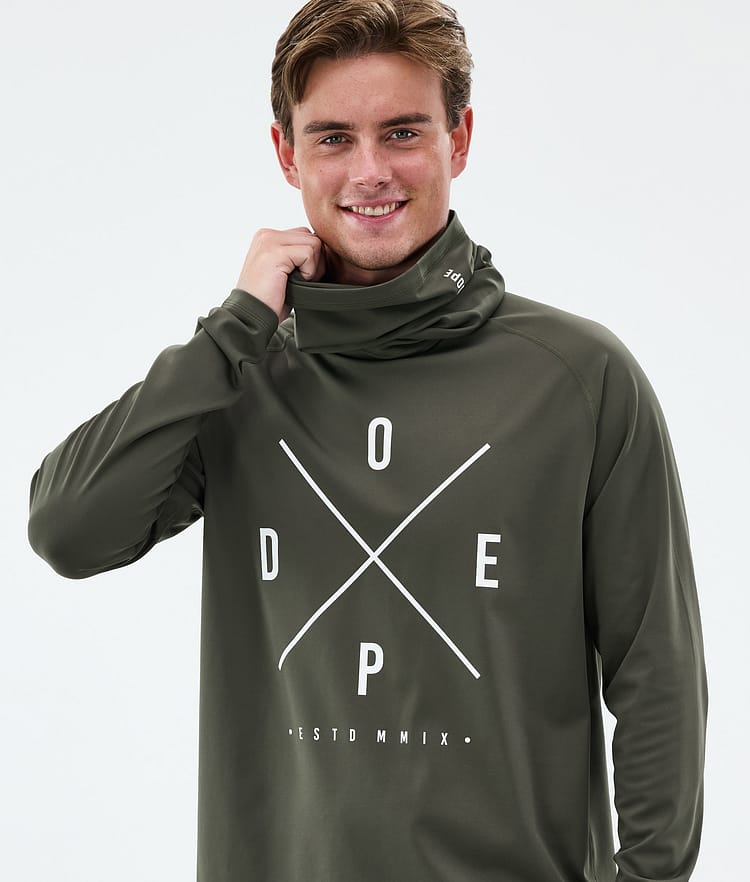 Dope Snuggle Funktionsshirt Herren 2X-Up Olive Green, Bild 2 von 7