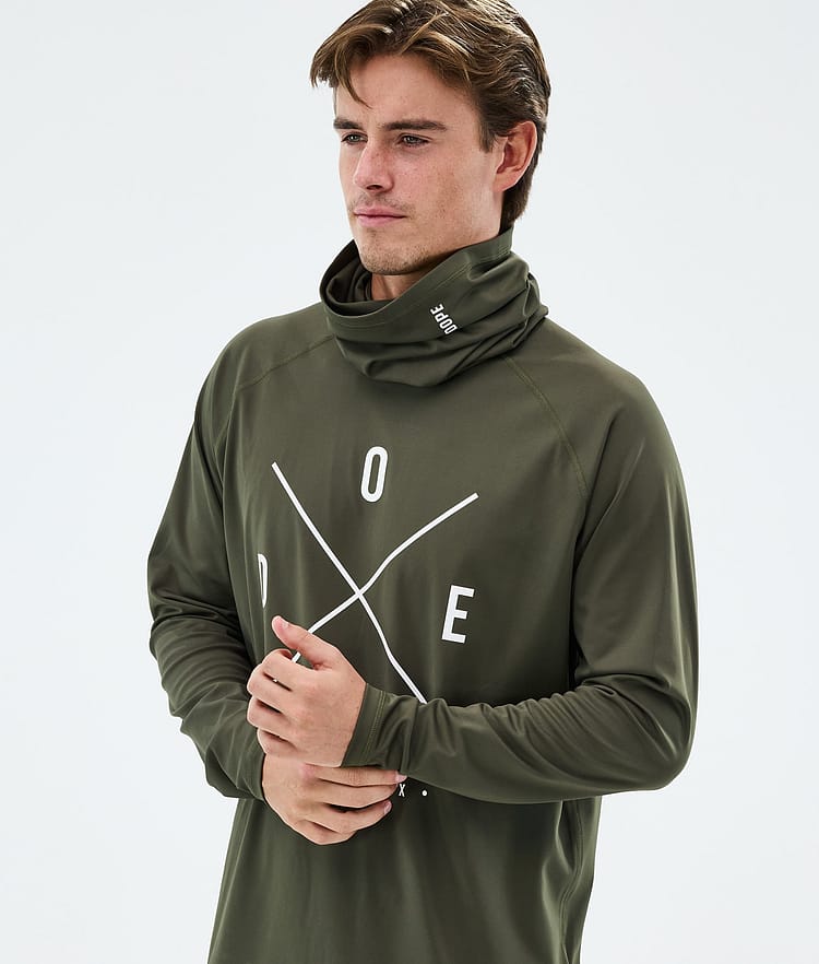 Dope Snuggle Funktionsshirt Herren 2X-Up Olive Green, Bild 2 von 7