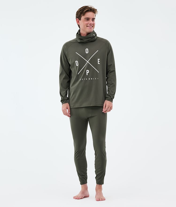 Dope Snuggle Funktionsshirt Herren 2X-Up Olive Green, Bild 3 von 7