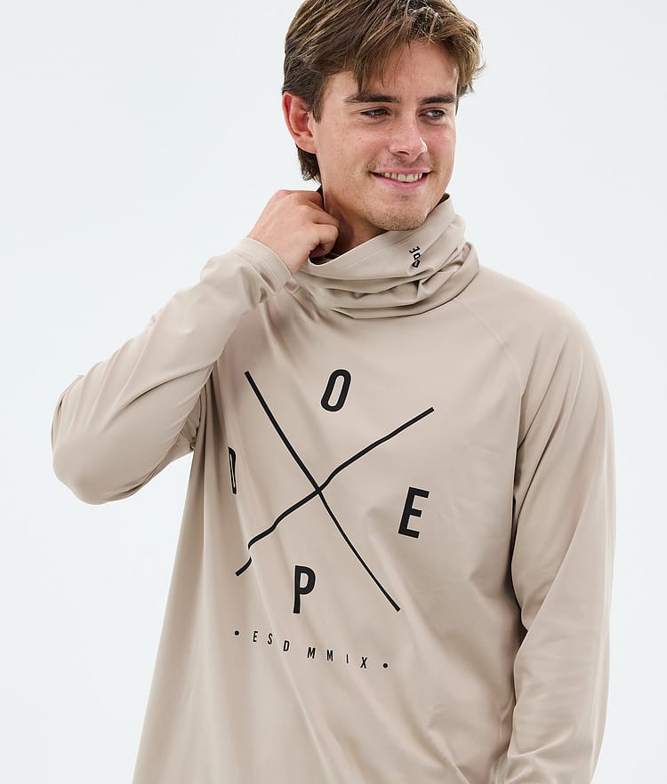 Dope Snuggle Funktionsshirt Herren 2X-Up Sand, Image 2 of 7