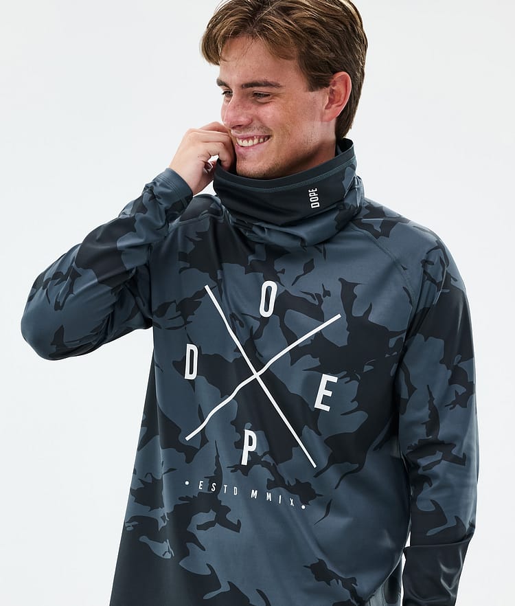 Dope Snuggle Funktionsshirt Herren 2X-Up Metal Blue Camo, Bild 2 von 7