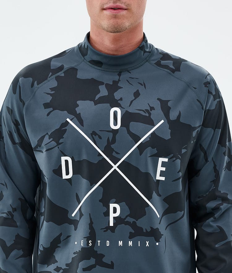Dope Snuggle Funktionsshirt Herren 2X-Up Metal Blue Camo, Bild 6 von 7