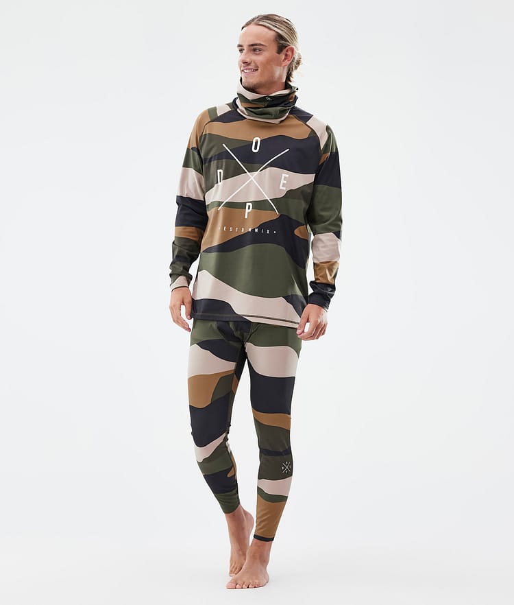 Dope Snuggle Funktionsshirt Herren 2X-Up Shards Gold Green, Image 3 of 7