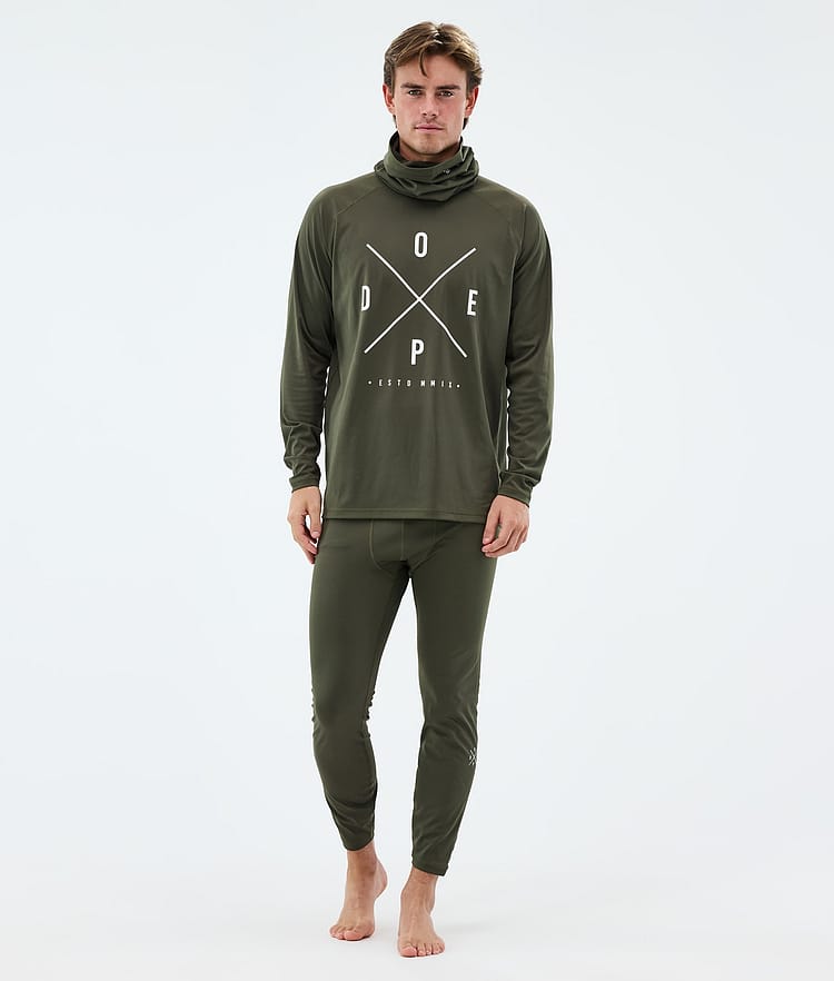 Dope Snuggle Funktionshose Herren 2X-Up Olive Green, Image 3 of 7