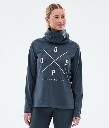 Dope Snuggle W Funktionsshirt Damen 2X-Up Metal Blue