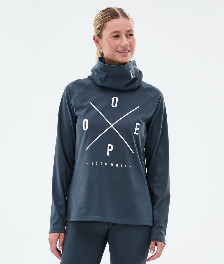 Dope Snuggle W Funktionsshirt Damen 2X-Up Metal Blue, Bild 1 von 7