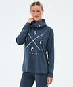 Dope Snuggle W Funktionsshirt Damen 2X-Up Metal Blue