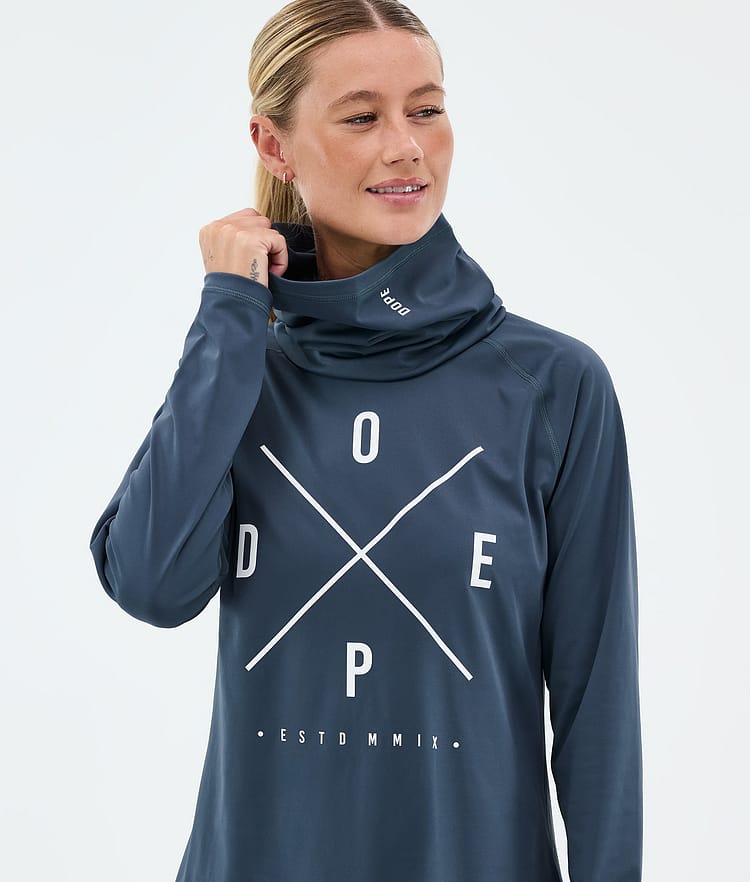 Dope Snuggle W Funktionsshirt Damen 2X-Up Metal Blue, Bild 2 von 7