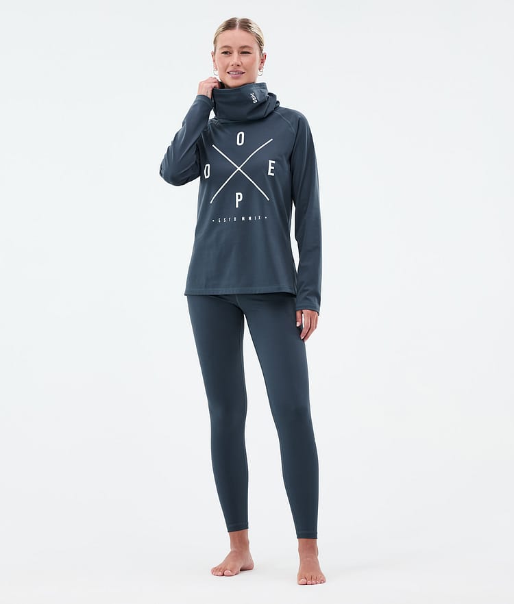 Dope Snuggle W Funktionsshirt Damen 2X-Up Metal Blue, Bild 3 von 7