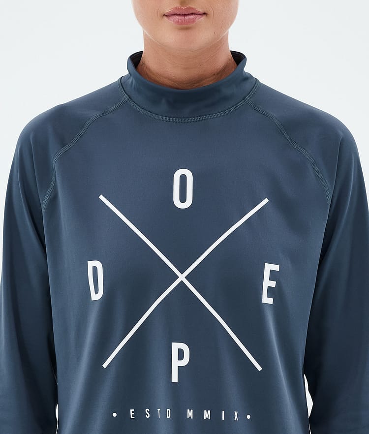 Dope Snuggle W Funktionsshirt Damen 2X-Up Metal Blue, Image 6 of 7