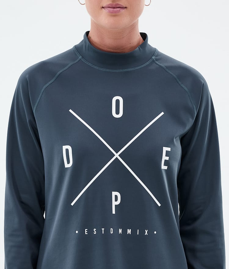 Dope Snuggle W Funktionsshirt Damen 2X-Up Metal Blue, Bild 6 von 7