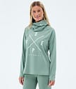 Dope Snuggle W Funktionsshirt Damen 2X-Up Faded Green