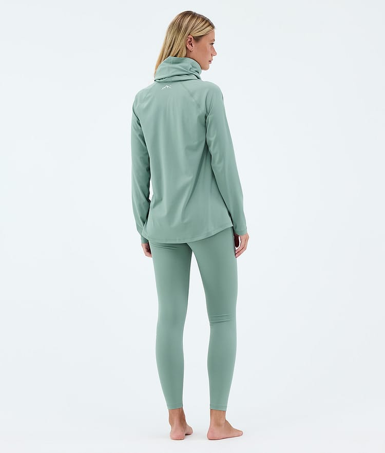 Dope Snuggle W Funktionsshirt Damen 2X-Up Faded Green, Image 4 of 7
