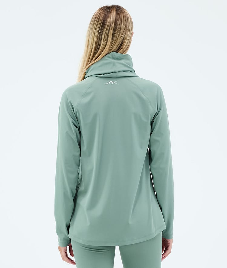 Dope Snuggle W Funktionsshirt Damen 2X-Up Faded Green, Image 5 of 7
