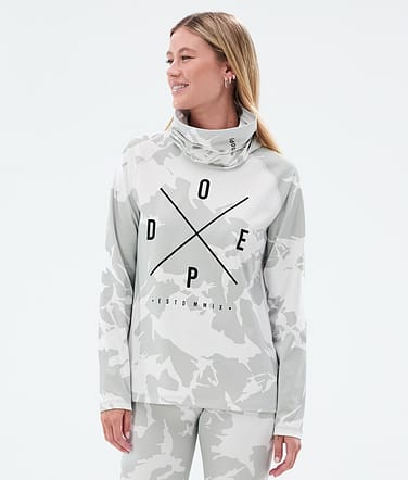 Dope Snuggle W Funktionsshirt Damen 2X-Up Grey Camo
