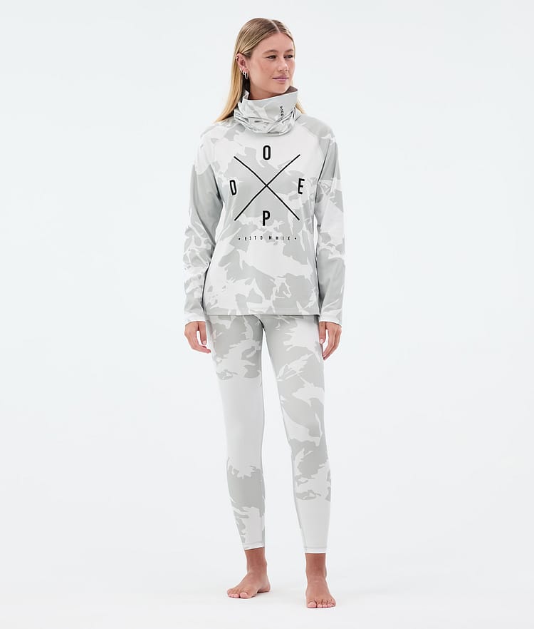 Dope Snuggle W Funktionsshirt Damen 2X-Up Grey Camo, Bild 2 von 6