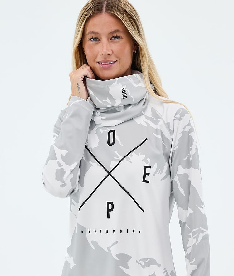 Dope Snuggle W Funktionsshirt Damen 2X-Up Grey Camo, Bild 2 von 7