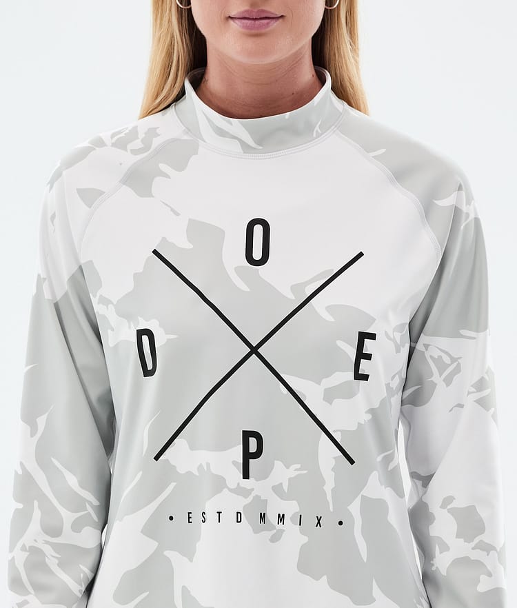 Dope Snuggle W Funktionsshirt Damen 2X-Up Grey Camo, Bild 5 von 6