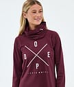Dope Snuggle W Funktionsshirt Damen 2X-Up Burgundy