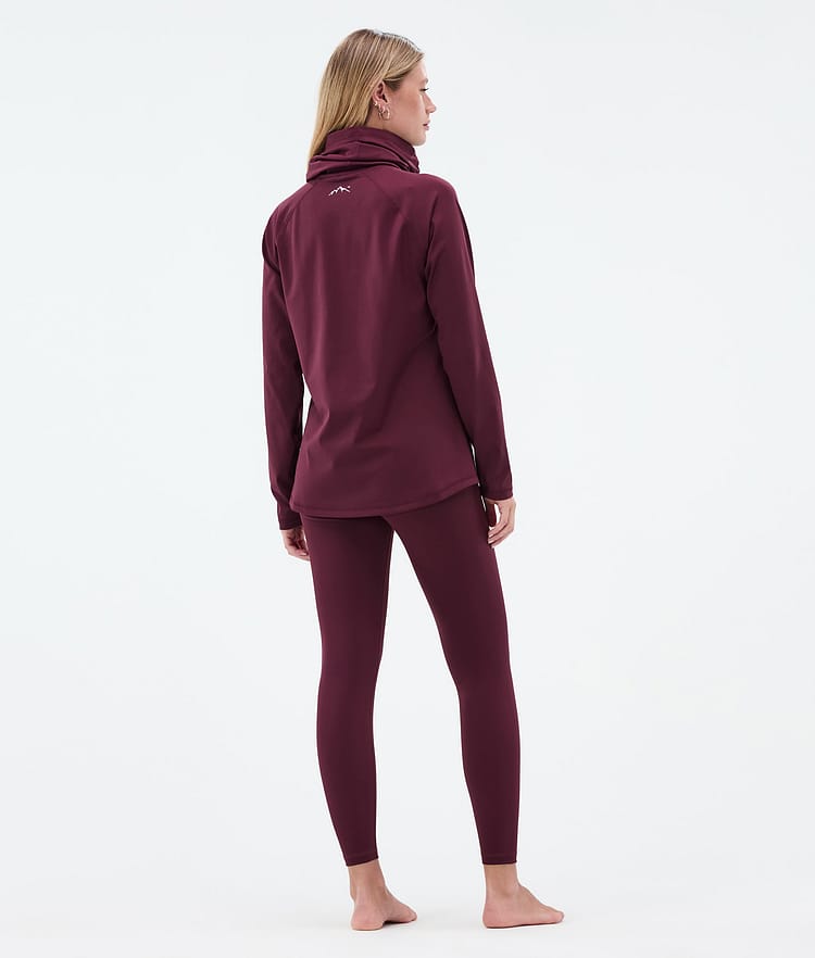 Dope Snuggle W Funktionsshirt Damen 2X-Up Burgundy, Bild 4 von 7