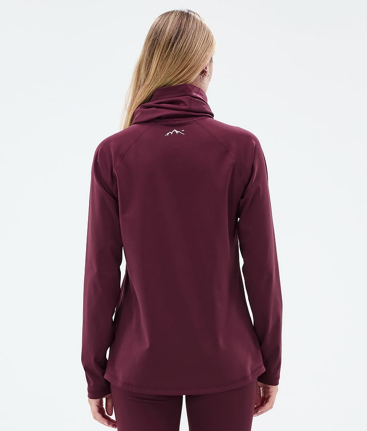 Dope Snuggle W Funktionsshirt Damen 2X-Up Burgundy, Bild 5 von 7