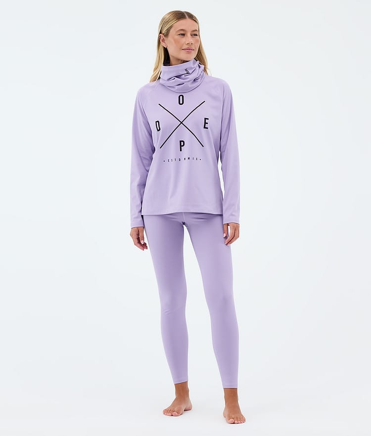 Dope Snuggle W Funktionsshirt Damen 2X-Up Faded Violet, Image 3 of 7