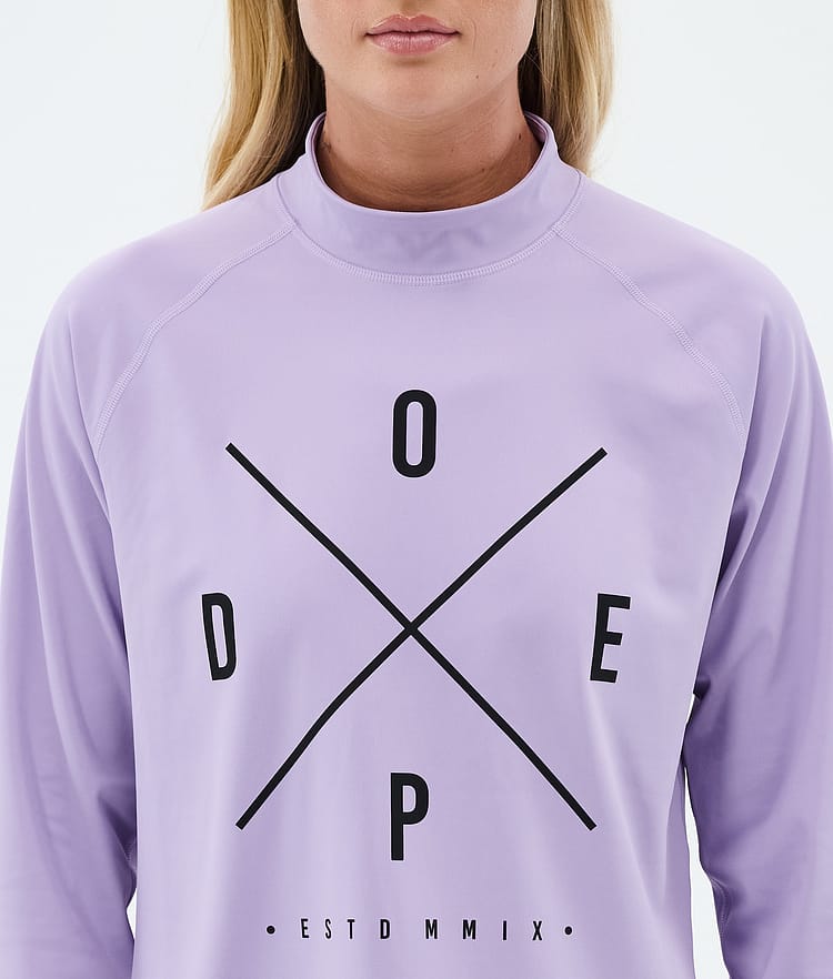 Dope Snuggle W Funktionsshirt Damen 2X-Up Faded Violet, Image 6 of 7