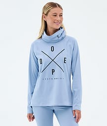 Dope Snuggle W Funktionsshirt Damen 2X-Up Light Blue
