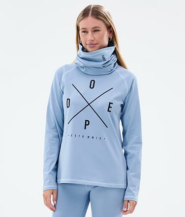Dope Snuggle W Funktionsshirt Damen 2X-Up Light Blue