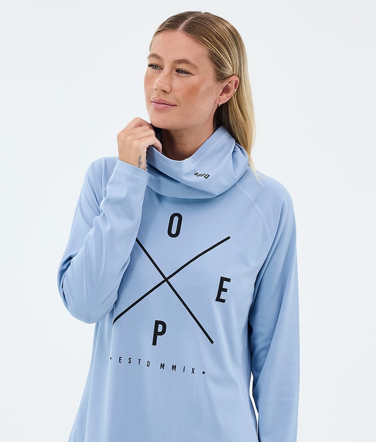 Dope Snuggle W Funktionsshirt Damen 2X-Up Light Blue, Image 2 of 7
