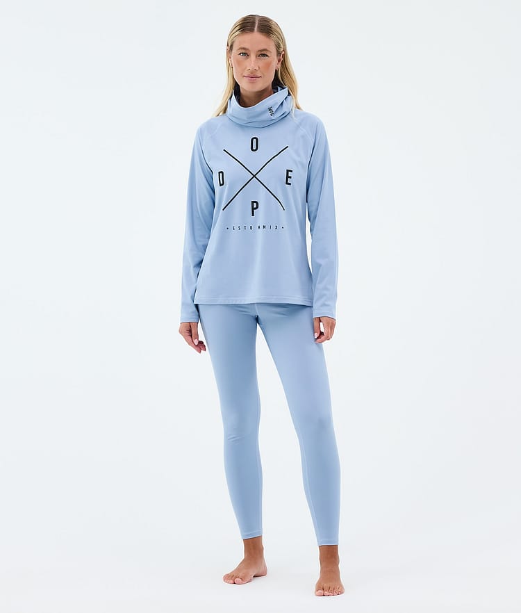 Dope Snuggle W Funktionsshirt Damen 2X-Up Light Blue, Image 3 of 7