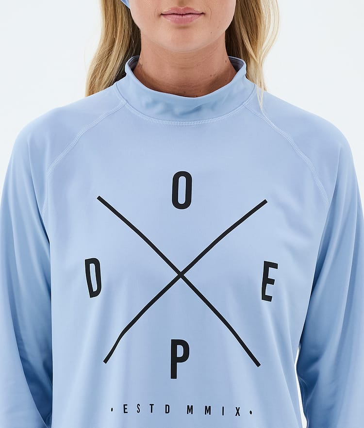Dope Snuggle W Funktionsshirt Damen 2X-Up Light Blue, Image 6 of 7