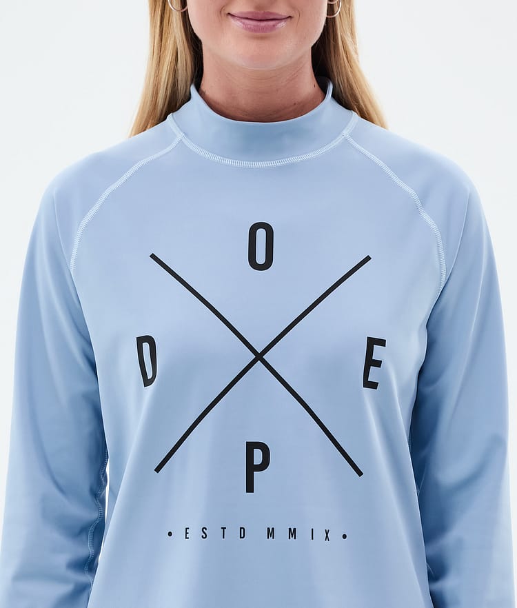 Dope Snuggle W Funktionsshirt Damen 2X-Up Light Blue, Bild 6 von 7