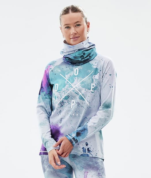 Dope Snuggle W Funktionsshirt Damen 2X-Up Spray Green Grape