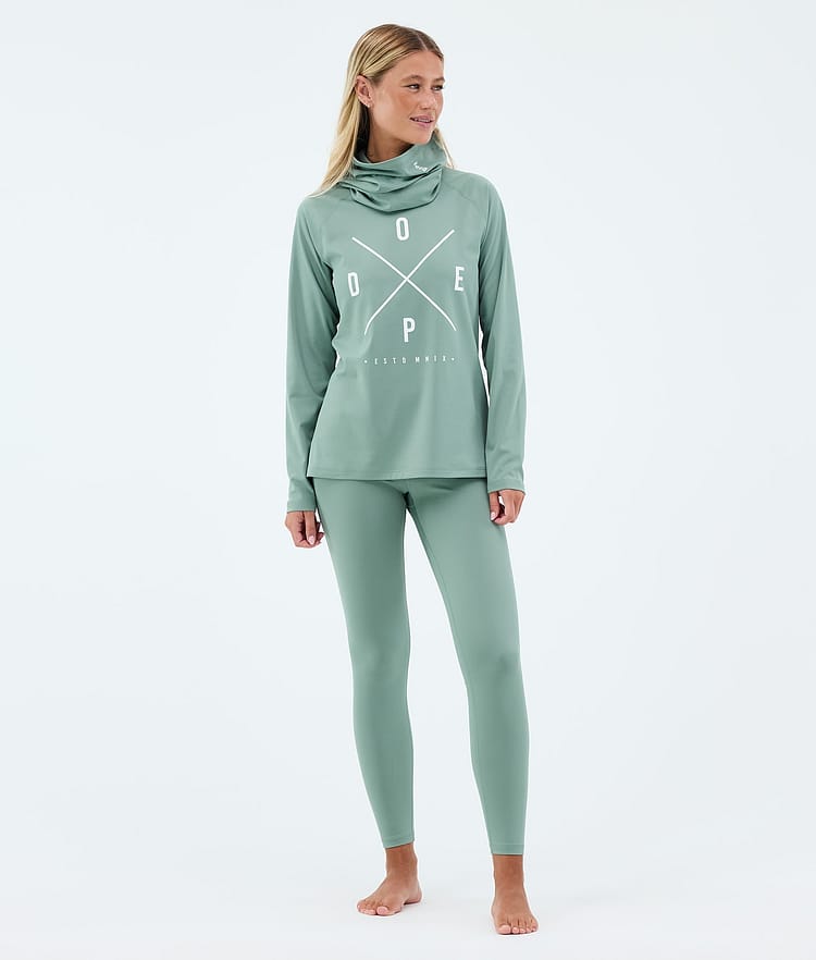 Dope Snuggle W Funktionshose Damen 2X-Up Faded Green, Image 3 of 7
