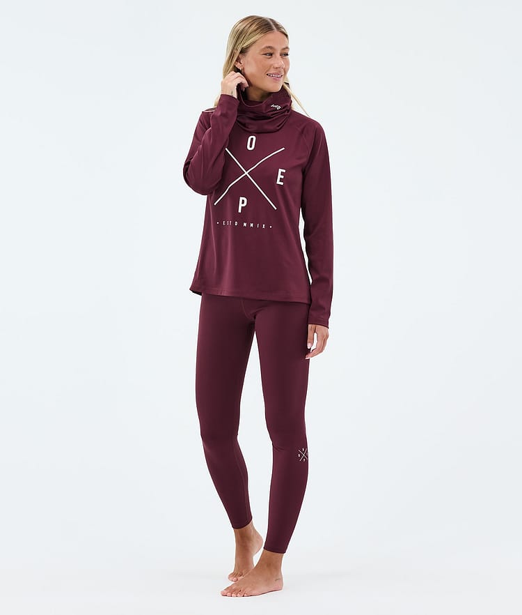 Dope Snuggle W Funktionshose Damen 2X-Up Burgundy, Image 3 of 7
