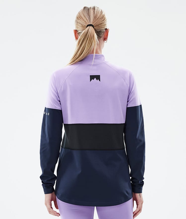 Montec Alpha W Funktionsshirt Damen Faded Violet/Black/Dark Blue