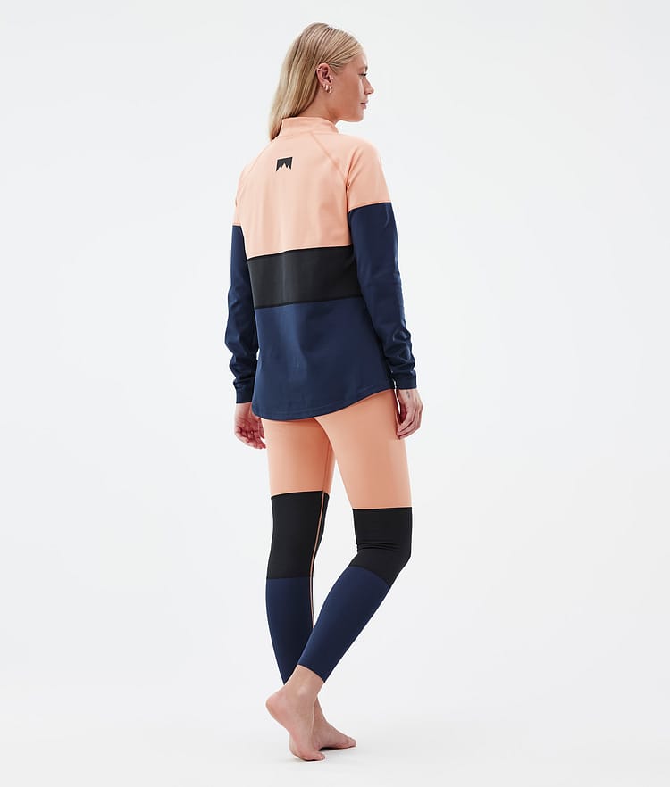 Montec Alpha W Funktionsshirt Damen Faded Peach/Black/Dark Blue