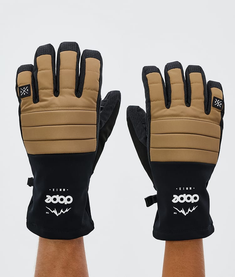 Dope Ace 24 Skihandschuhe Gold, Bild 1 von 5