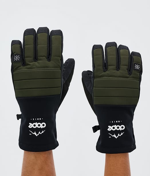 Dope Ace 24 Skihandschuhe Olive Green