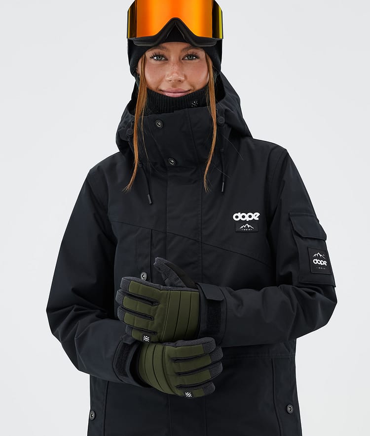 Dope Ace 24 Skihandschuhe Olive Green, Bild 4 von 5