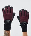 Montec Kilo Skihandschuhe Herren Burgundy