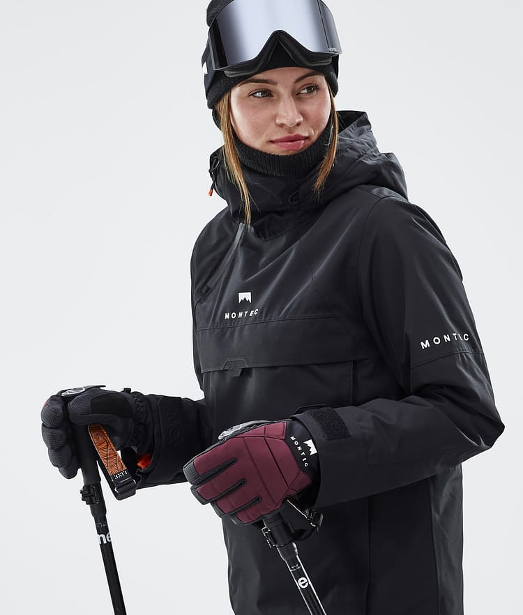 Montec Kilo 2023 Skihandschuhe Burgundy, Bild 3 von 5