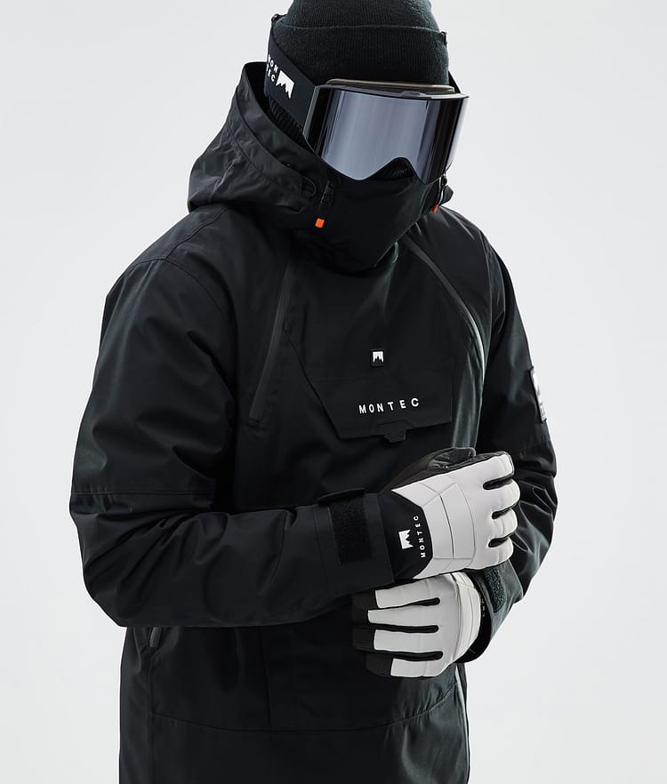 Montec Kilo 2024 Skihandschuhe Light Grey, Bild 4 von 5