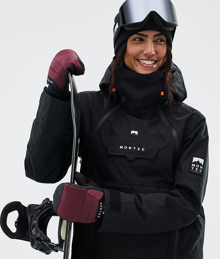 Montec Kilo 2024 Fäustlinge Burgundy, Bild 3 von 5