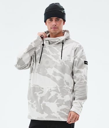 Dope Cozy II Fleece Hoodie Herren Grey Camo Renewed